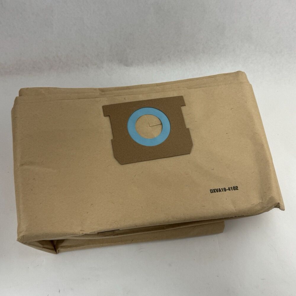 DXVA19 4102 Dust Bags 3 Pack Fits 12 16 Gallon Wet Dry Vac High Efficiency Filte